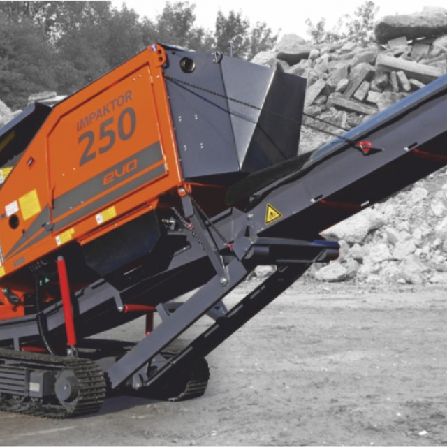 Mobil-Brechanlage ARJES IMPAKTOR 250