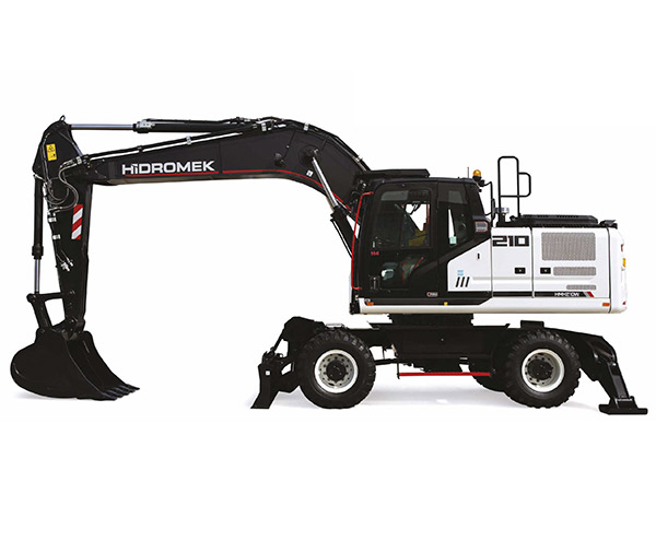 Bagger für die Stadt – beweglich und stark