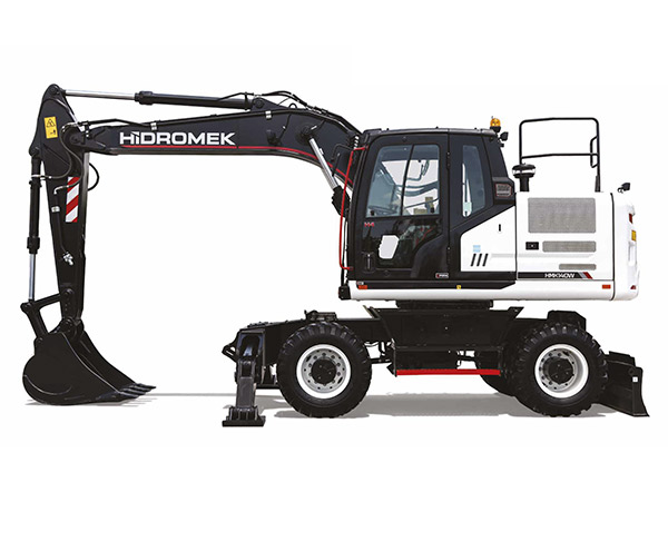 Radbagger mit 16 Tonnen